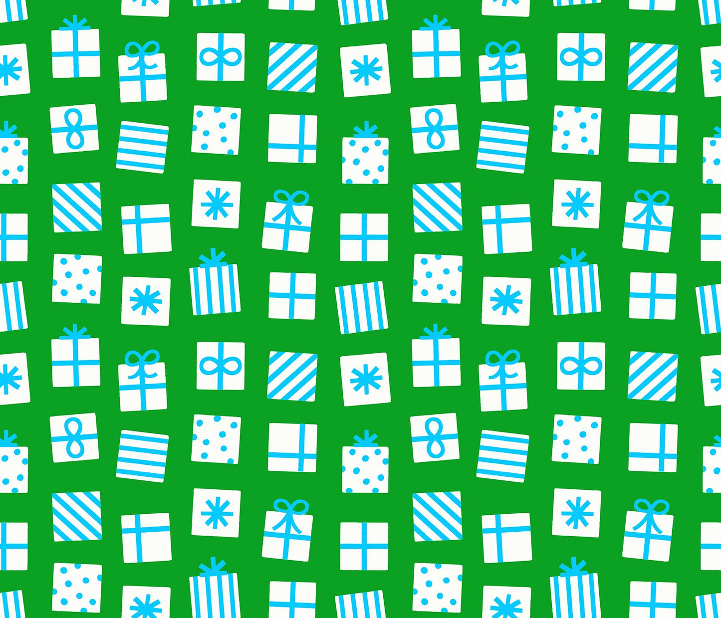IN STOCK - Merry Happy Secret Santa Print Verdant Green by Kimberly Kight for Ruby Star Society - RS3100 18