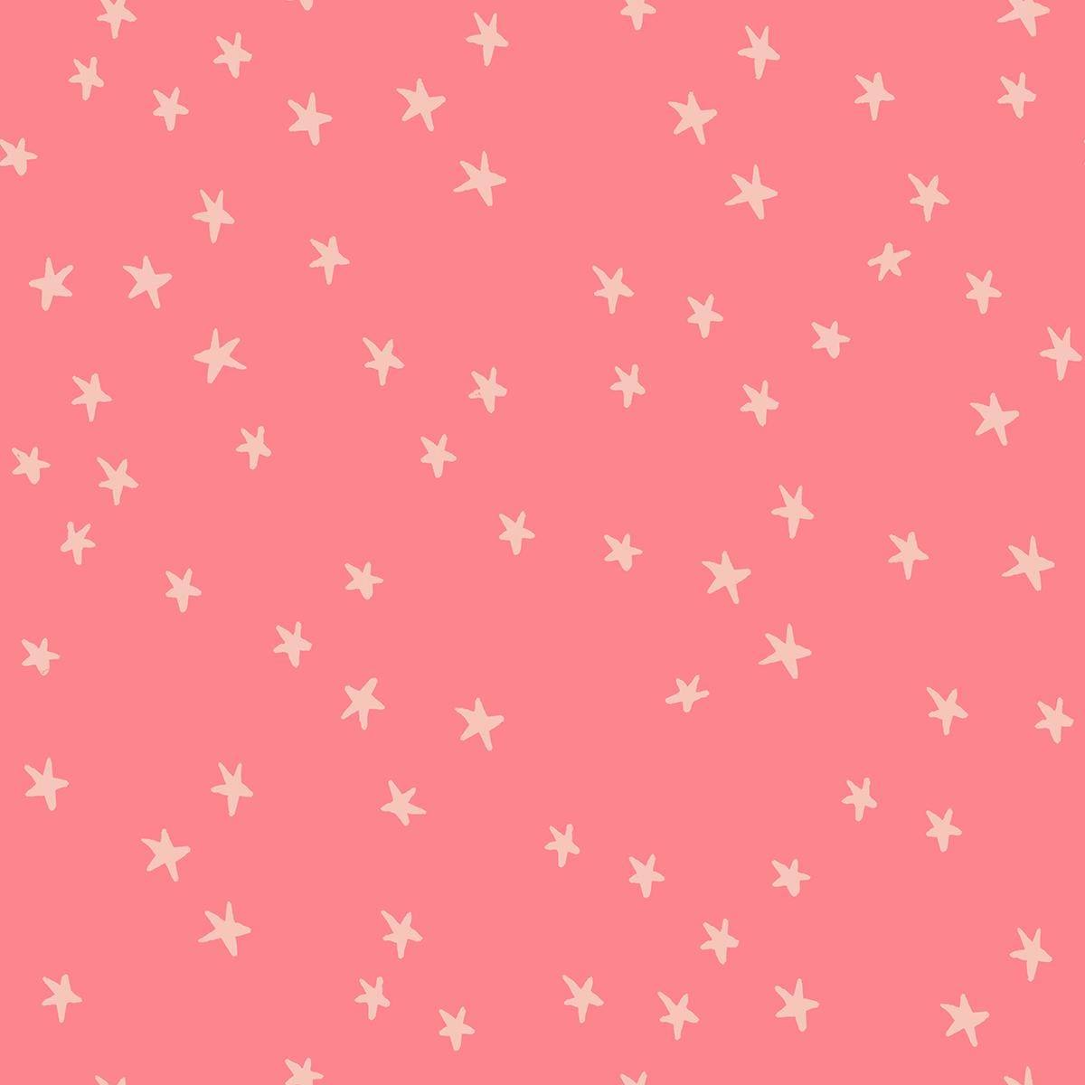 Starry Print New Watermelon pink - Alexia Marcelle Abegg - Ruby Star Society - RS4109 72