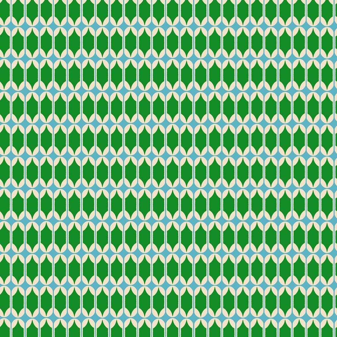 Trinketry Matchbook Print Deep Verdant Green by Melody Miller Designer for Ruby Star Society