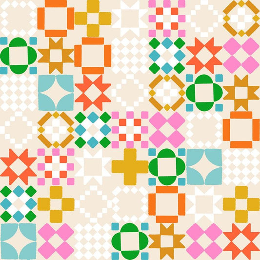 PRE-ORDER - 1 800 Notion Quilty As Charged print Shell color - a Ruby Star Society Collaboration