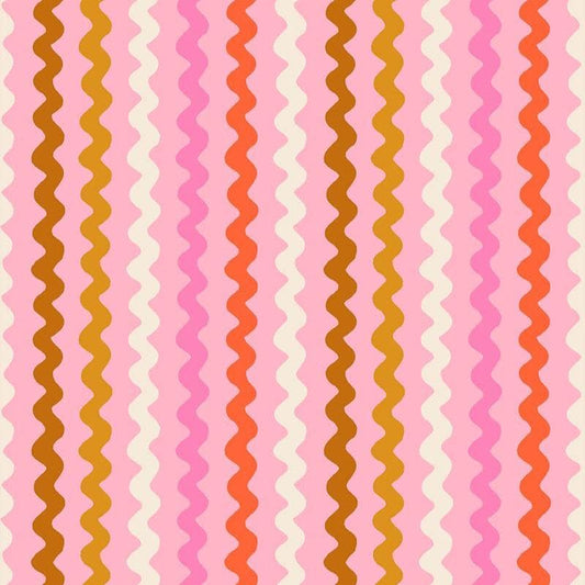PRE-ORDER - 1 800 Notion Ric Rac print Posy lt. pink color - a Ruby Star Society Collaboration
