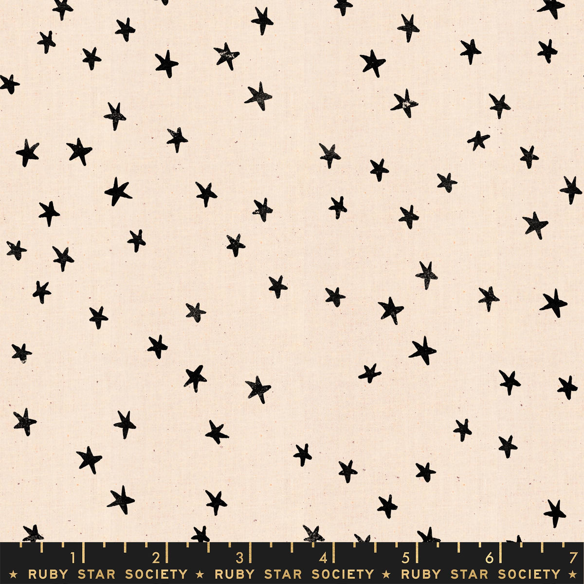 108" WIDEBACK Starry Print White w/Black Stars by Alexia Marcelle Abegg for Ruby Star Society